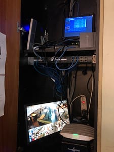 Configured Security recorder Complex security network repaired